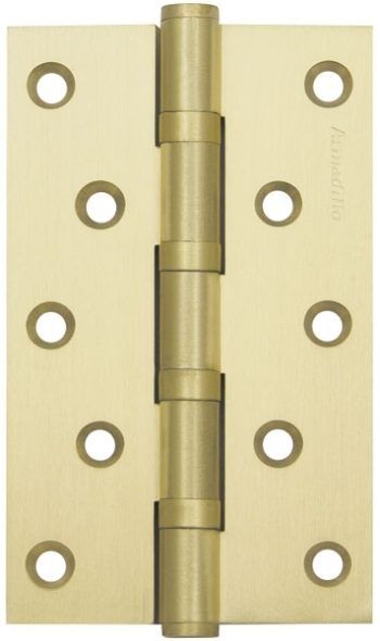 Петля универсальная 5500C (500-C5) 125х75х3 SG Мат золото Box