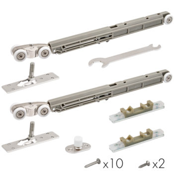 Комплект для раздвижных дверей Comfort – PRO SET 2 /soft Close/ 80 (CFA170А)