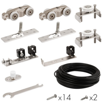 Базовый комплект для синхронного открывания дверей Comfort – PRO SET 4 /synchron/ 80 (CFA171A)